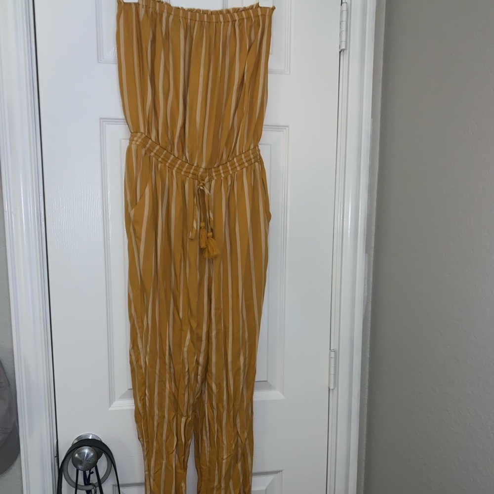 forever 21 Strapless jumpsuit small